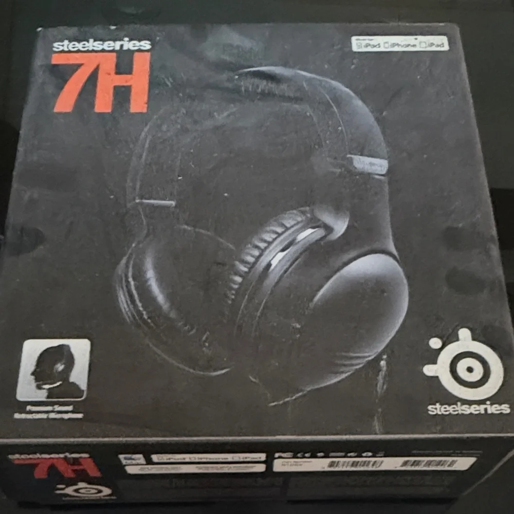 SteelSeries 7H Black Gaming Headset